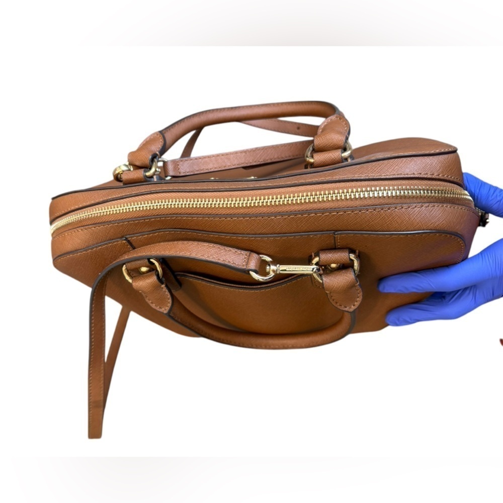 Michael Kors Saffiano Large Satchel - Picture 7 of 16